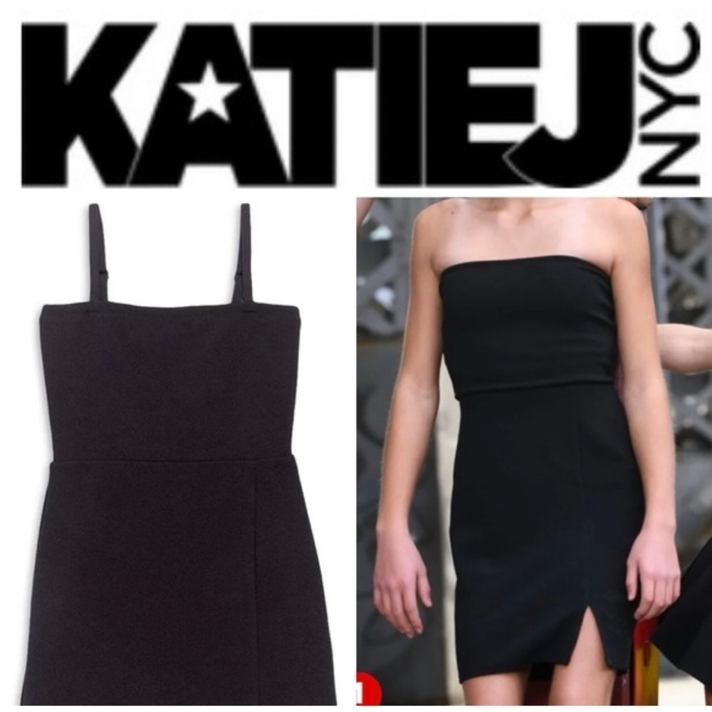 Girls Katie J NYC Tween Black Dress